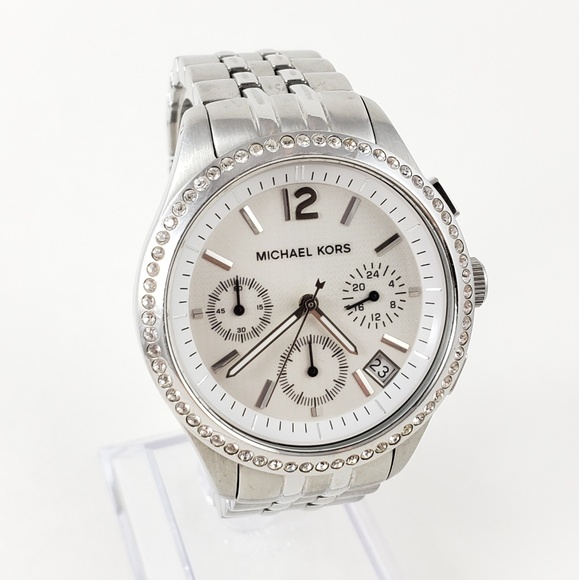 Michael Kors Accessories - Michael Kors Watch Silver Tone MK5018